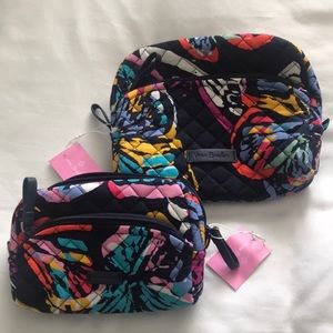 Mini and Medium Vera Bradley Cosmetic Bags